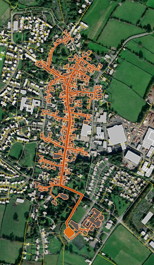 Example of Heat Network route